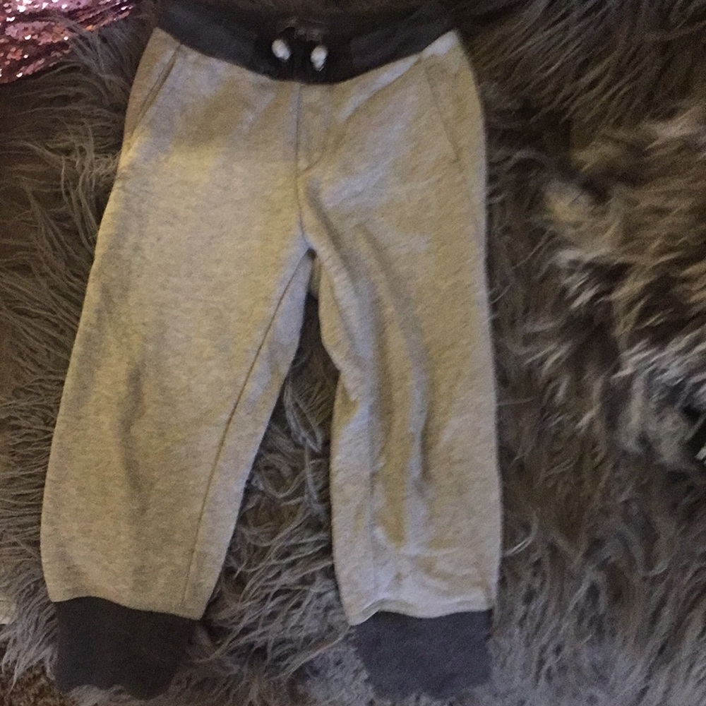 Vince Girl sweat pants size 6X gray sparkly
